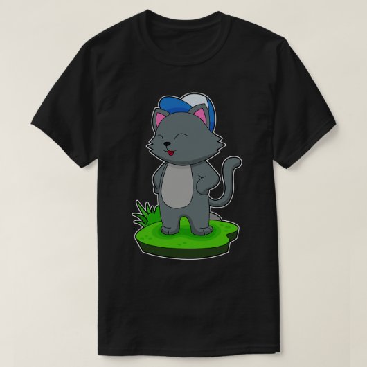 Cat Cap T-Shirt (Design vorne)