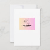 Cat card dankeskarte (Rückseite)