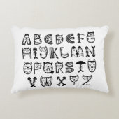 Cat Cartoon Druckaufhänge drucken Dekokissen (Vorderseite)