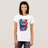 Cat Cartoon T-Shirt (Vorne ganz)