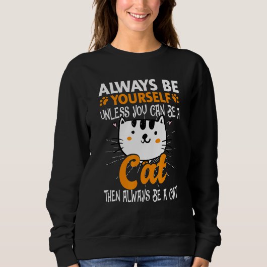 Cat  Cat Cat Sweatshirt (Vorderseite)