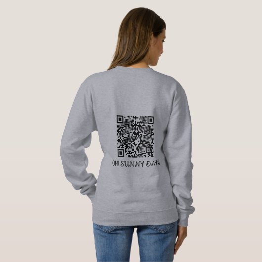 cat cat cat sweatshirt (Schwarz voll)