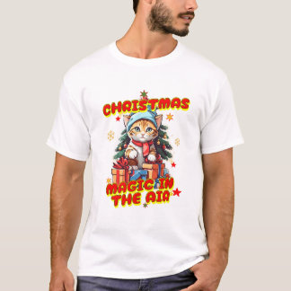 Cat Celebrate Christmas T-Shirt