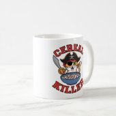 Cat Cereal Killer Funny Coffee Tasse für Katzen Li (VorderseiteRechts)