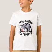 Cat Chaos Spaß Kids T - Shirt (Vorderseite)