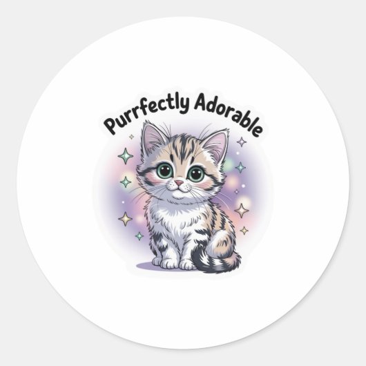 Cat Charm Sticker (Vorderseite)