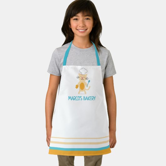 Cat Chef Apron for Kids Schürze (Insitu)