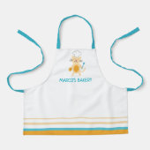 Cat Chef Apron for Kids Schürze (Vorderseite)