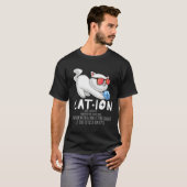 Cat Chemistry Teacher Cation Elet T-Shirt (Vorne ganz)