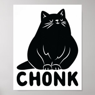 Cat Chonk Poster