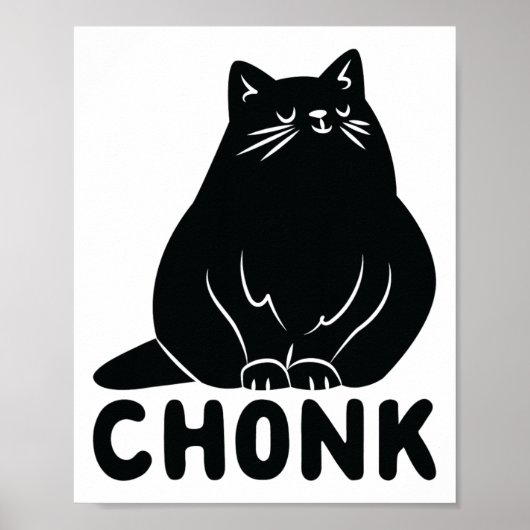 Cat Chonk Poster (Vorne)