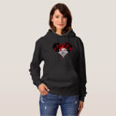 Cat Christmas - Adorable and Festive Feline Design Hoodie (Vorne ganz)