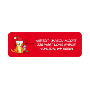 Cat Christmas Funny Cartoon Niedlich Mouse