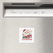 Cat Christmas Gift Winter Animals Cats Magnet (In Situ (Geschirrspüler))
