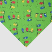 Cat Christmas Lights Funny Meowy und hell Seidenpapier (Ausschnitt)