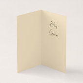 Cat Christmas Merry Holly Kitten Antique Art (Innenseite)