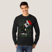 Cat Christmas Niedlich Ugge Weihnachten Sweater St T-Shirt (Vorne ganz)
