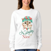 Cat Christmas Sweatshirt