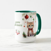Cat Christmas Tasse (VorderseiteRechts)