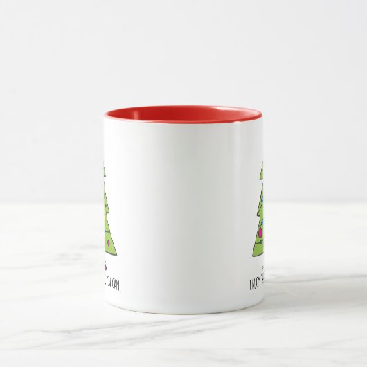 Cat Christmas Tasse (Zentrum)