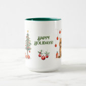 Cat Christmas Tasse (Zentrum)
