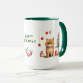 Cat Christmas Tasse (VorderseiteRechts)