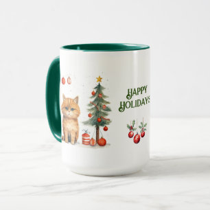 Cat Christmas Tasse
