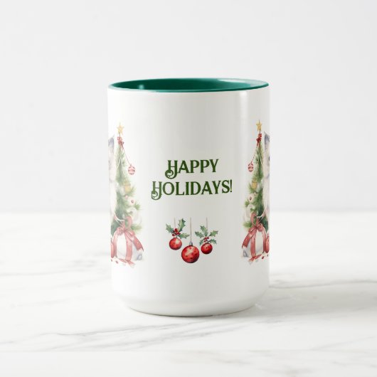 Cat Christmas Tasse (Zentrum)
