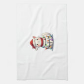 Cat Christmas Tree Christmas Geschirrtuch (Vertikal)