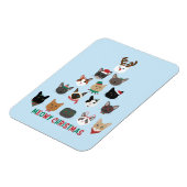 Cat Christmas Tree Magnet (Linke Seite)