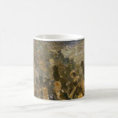 Cat City - Vintage Kunst - Individuell gestaltbar! Kaffeetasse (Mittel)