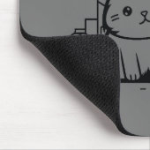 Cat Cityscape Furry Niedlich Vector Graphic Mousepad (Ecke)
