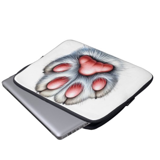 Cat Claw Electronics Bag – Cute & Fun Laptopschutzhülle (Vorne Knopf)