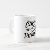Cat Claw the Patriarchy Kaffeetasse (Vorderseite Links)