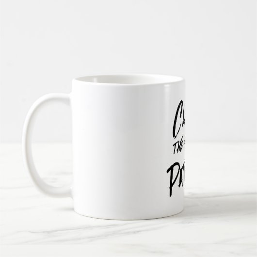 Cat Claw the Patriarchy Kaffeetasse (Links)