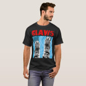 Cat Claws Movie Poster Watcher T-Shirt (Vorne ganz)