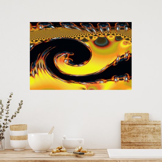 Cat Claws Poster (Küche)