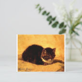 Cat-Clip-Art-11 Postkarte (Stehend Vorderseite)