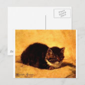 Cat-Clip-Art-11 Postkarte (Vorne/Hinten)