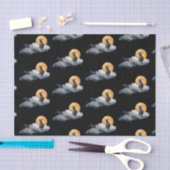 Cat Cloud Moon Tissue Paper Seidenpapier (Handwerk)
