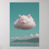 Cat Cloud Poster (Vorne)
