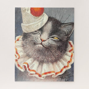 Cat Clown von Arthur Thiele Puzzle
