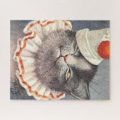 Cat Clown von Arthur Thiele Puzzle (Horizontal)