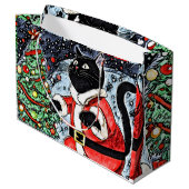 Cat Cluse Große Geschenktüte (Rückseite Schrägansicht)