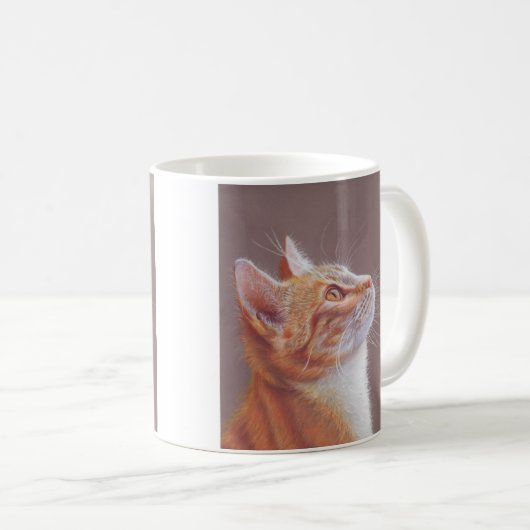 Cat coffee or tea mug kaffeetasse (VorderseiteRechts)