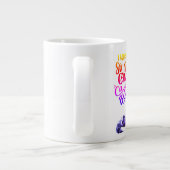 Cat/coffee Specialty Mug Jumbo-Tasse (Rückseite)
