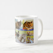 Cat Collage Tasse (VorderseiteRechts)