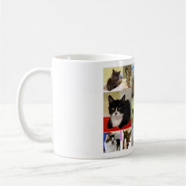 Cat Collage Tasse