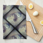 Cat Collage von Shirley Taylor Handtuch (Viertel Falte)