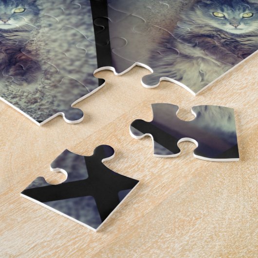 Cat Collage von Shirley Taylor Puzzle (Seite)